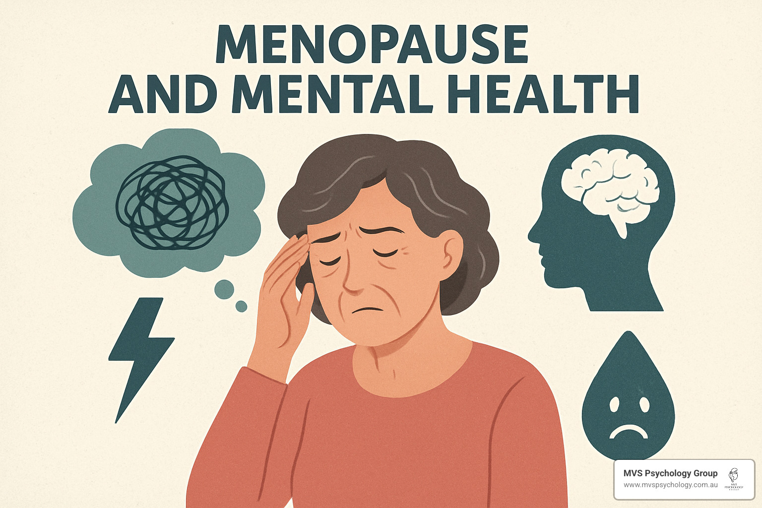 Richmond street scene near Bridge Road with trees and cafes - menopause and mental health Richmond street scene near Bridge Road with trees and cafes - menopause and mental health