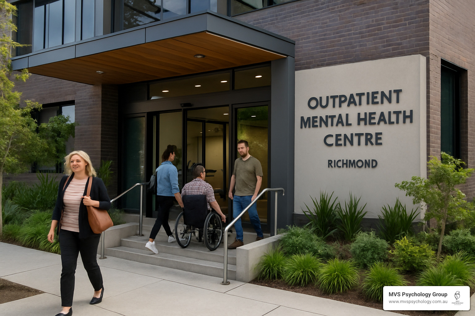 Outpatient mental health center in Richmond, Melbourne - clinical therapist Outpatient mental health center in Richmond, Melbourne - clinical therapist